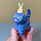 KPDH Derpy Cat Ceramic Figurine with Magnetic Attachments