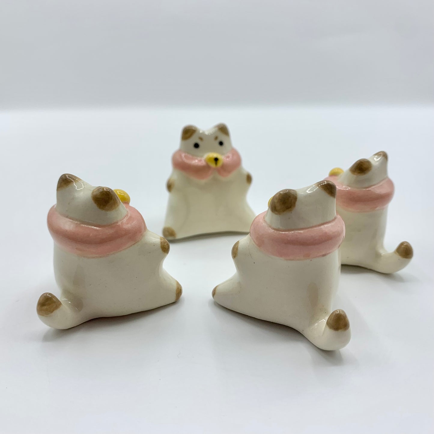 Mini Puppycat Ceramic Figurine