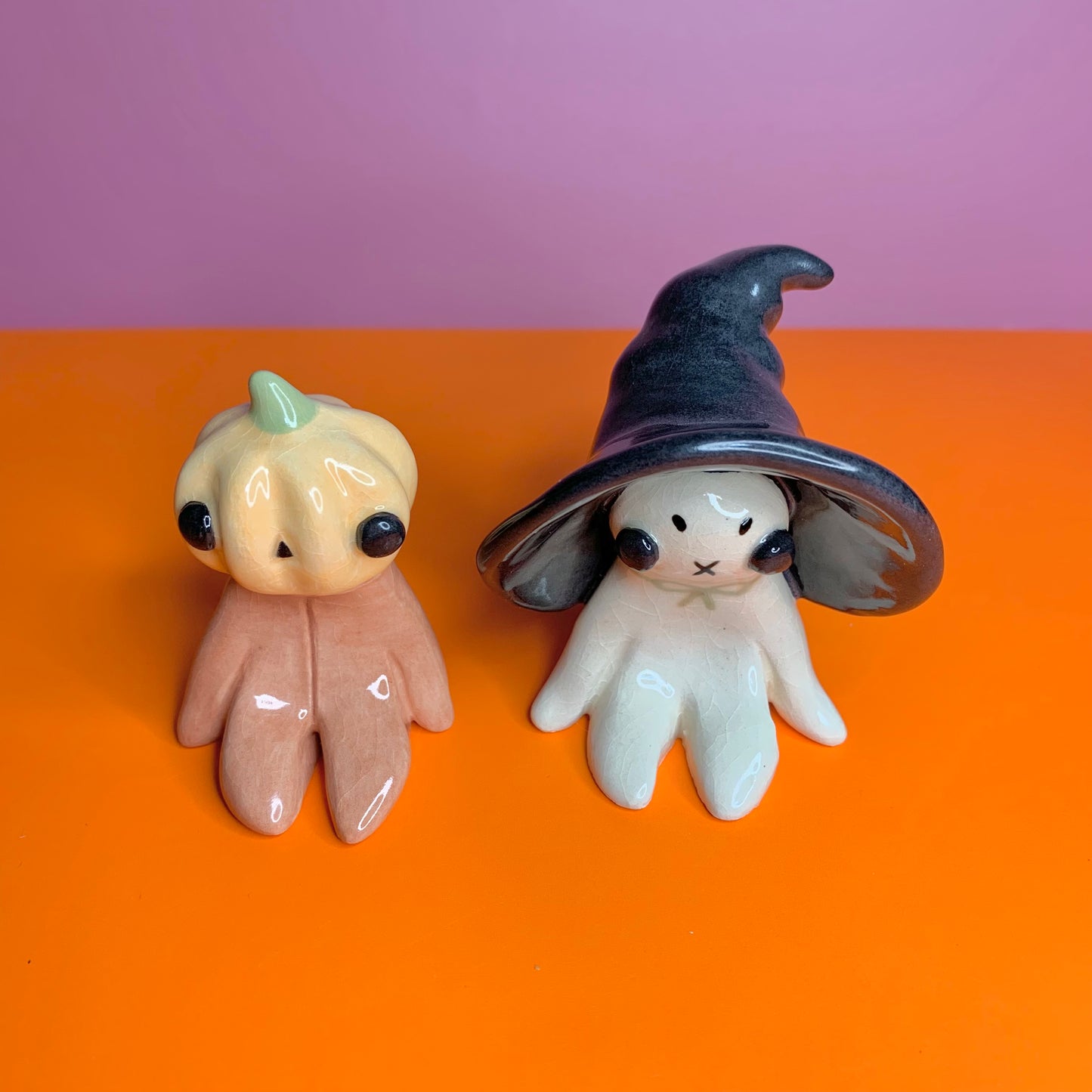 Spooky Cute Ceramic Figurines