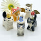 Custom Cat with Magnetic Hats Ceramic Figurine