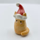 Santa Cat Ceramic Figurine