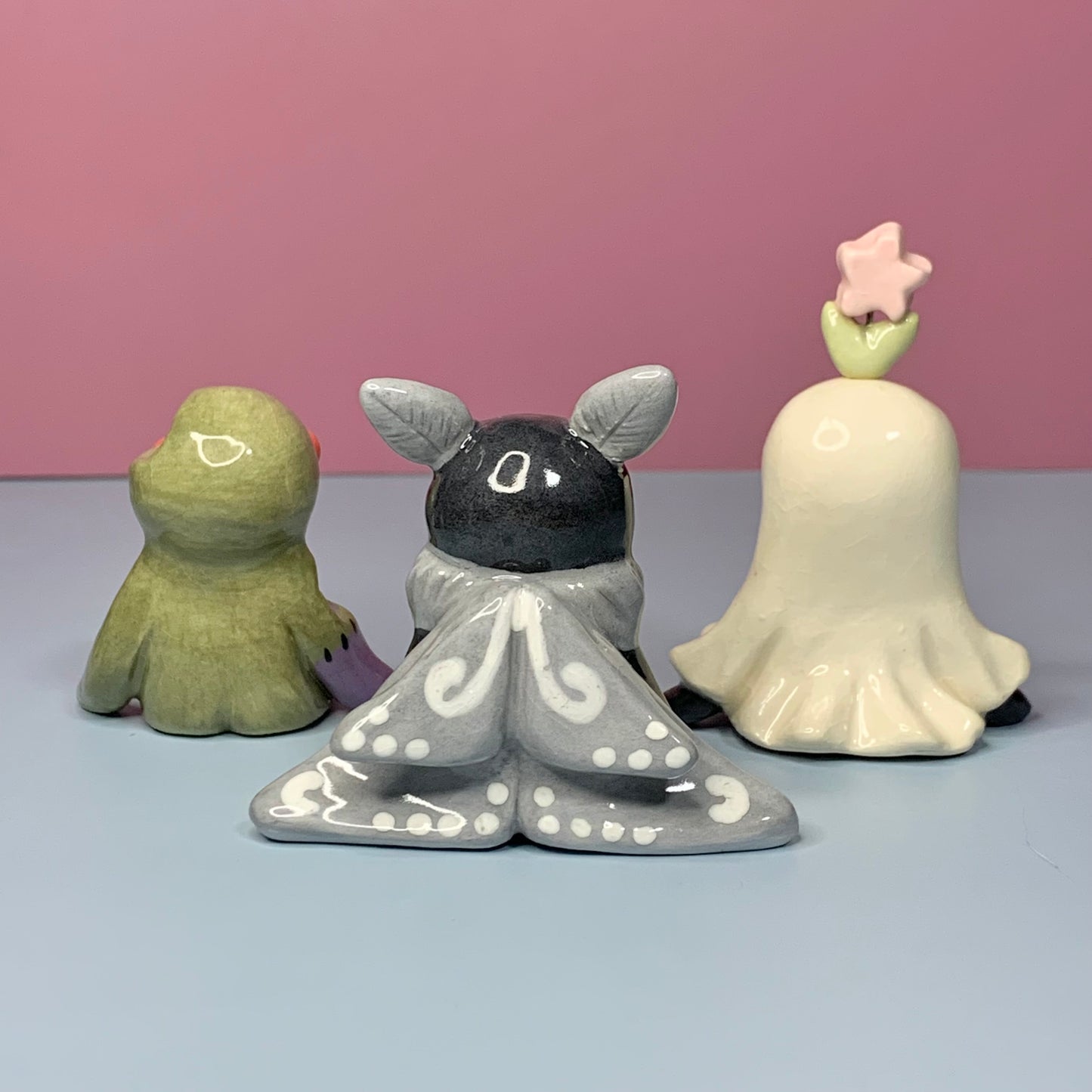Spooky Cute Ceramic Figurines