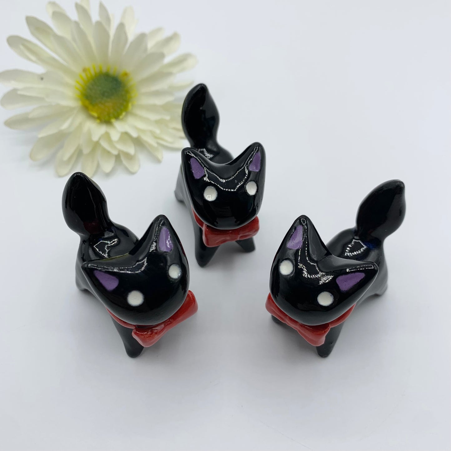 Jiji Ceramic Cat Figurine