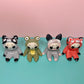 Cute Animal Costumed Ceramic Figurines