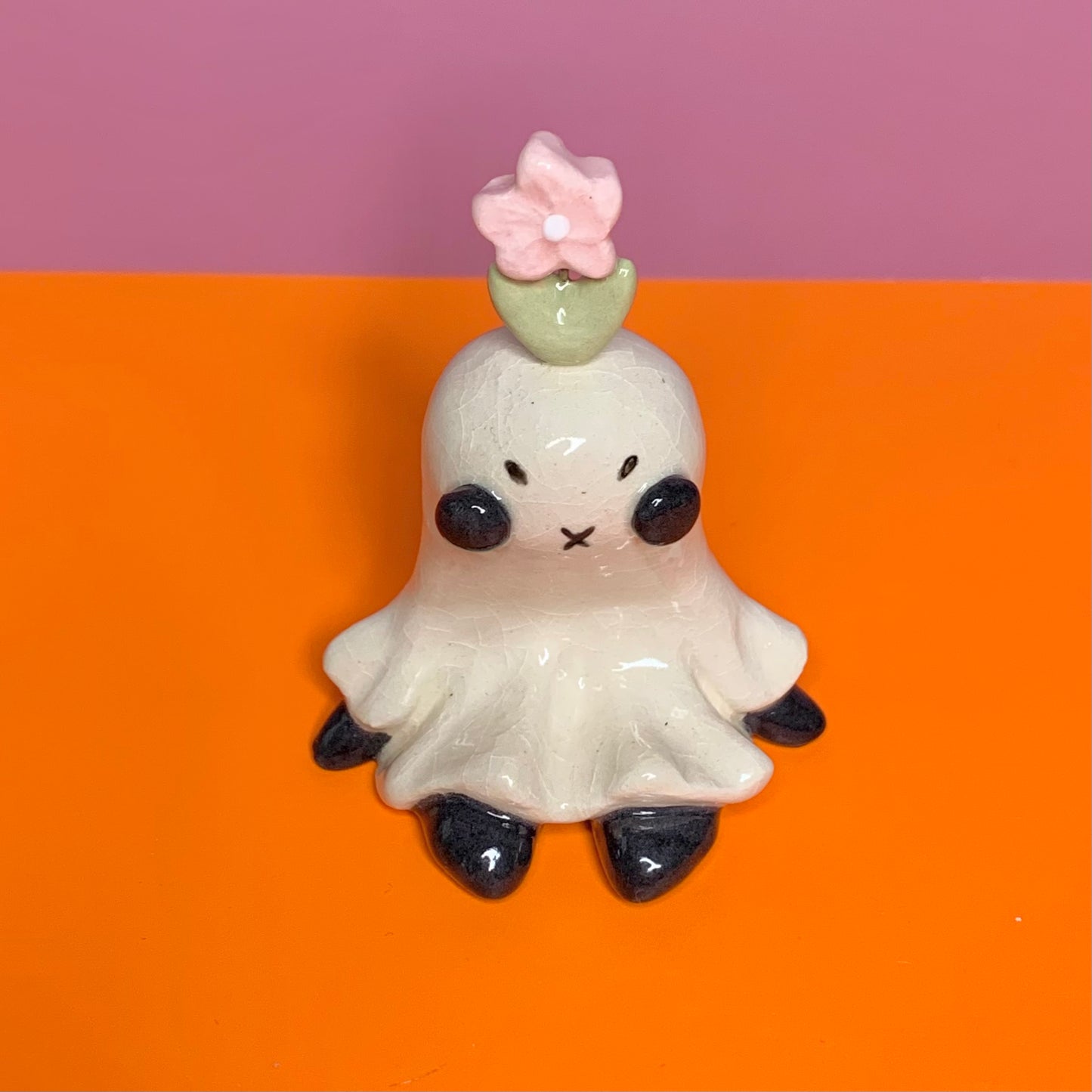 Ghost Ceramic Figurines