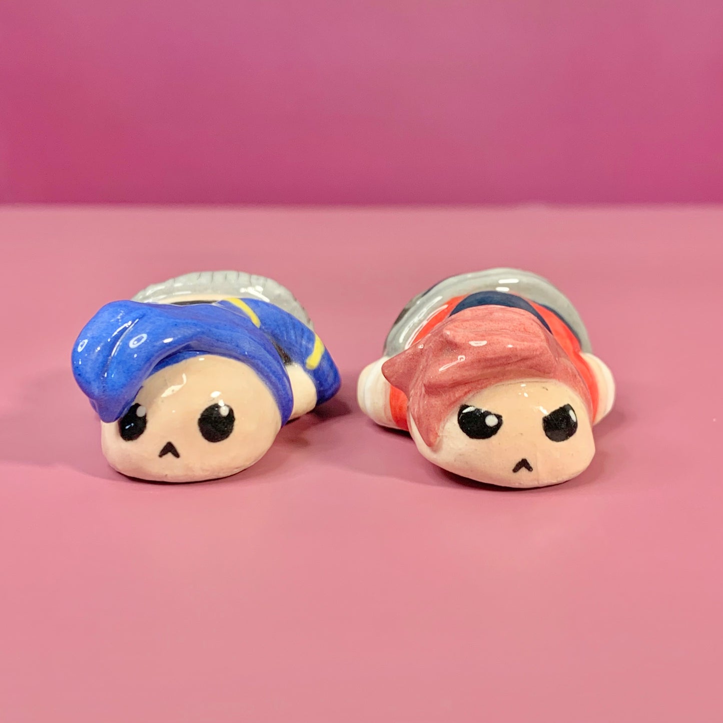 Jinx & Vi Set Arcane Inspired Ceramic Figurine