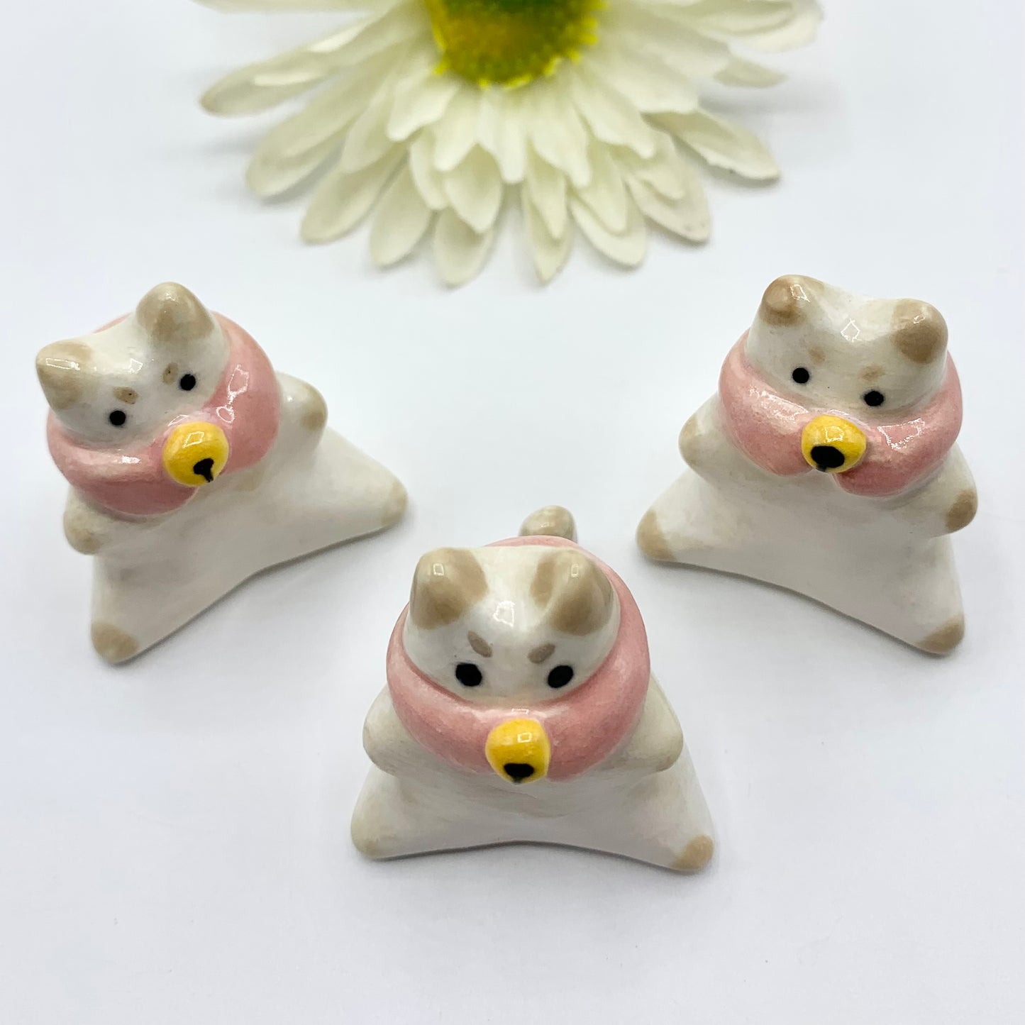 Mini Puppycat Ceramic Figurine