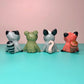 Cute Animal Costumed Ceramic Figurines