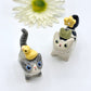 Custom Cat with Magnetic Hats Ceramic Figurine