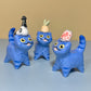 KPDH Derpy Cat Ceramic Figurine with Magnetic Attachments