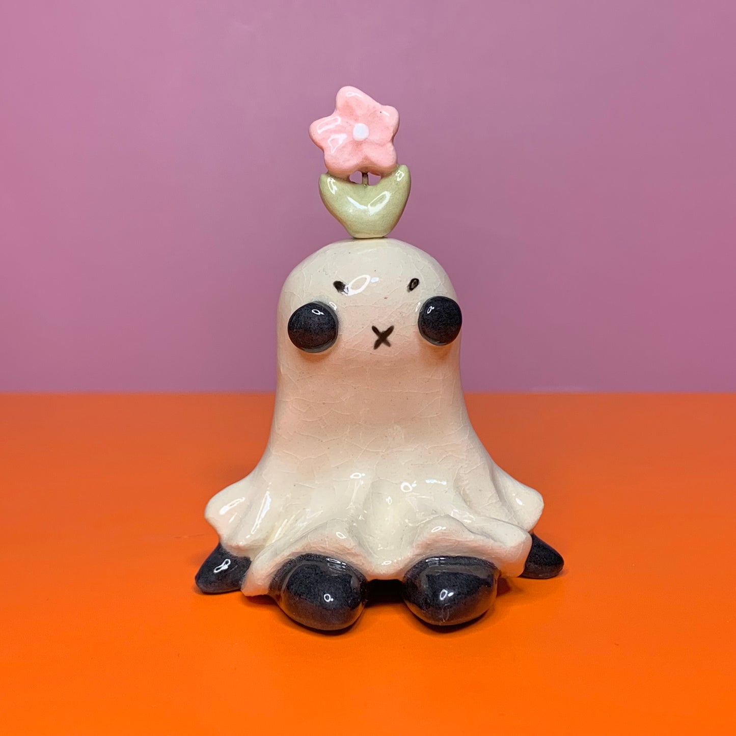 Ghost Ceramic Figurines