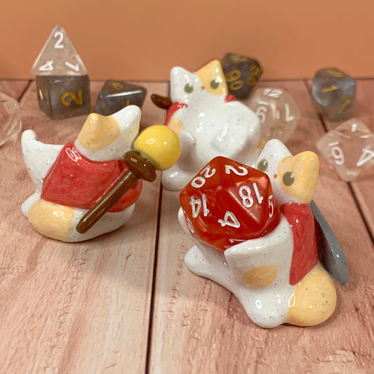 Kitty Cat Dnd Companion D20 Holder