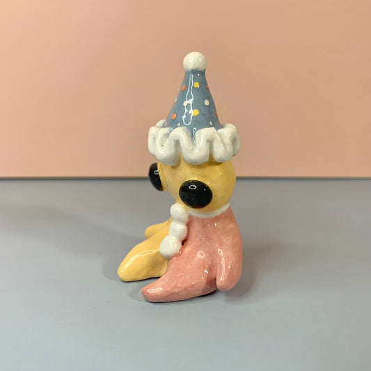 Colorful Party Clown Figurine
