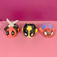 Marvel Set of Three Ceramic Figurines