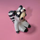 Cute Raccoon Costumed Ceramic Figurines