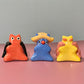 One Piece Kitties Set of Three Ceramic Figurine