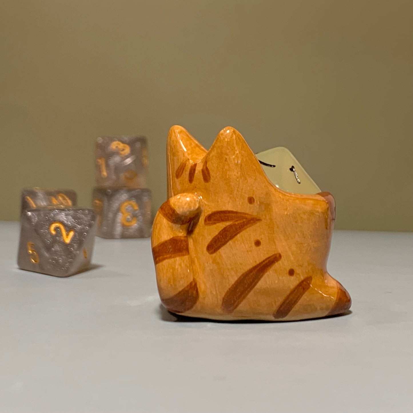 Mighty Nein Frumpkin Cat Dnd Companion D20 Holder