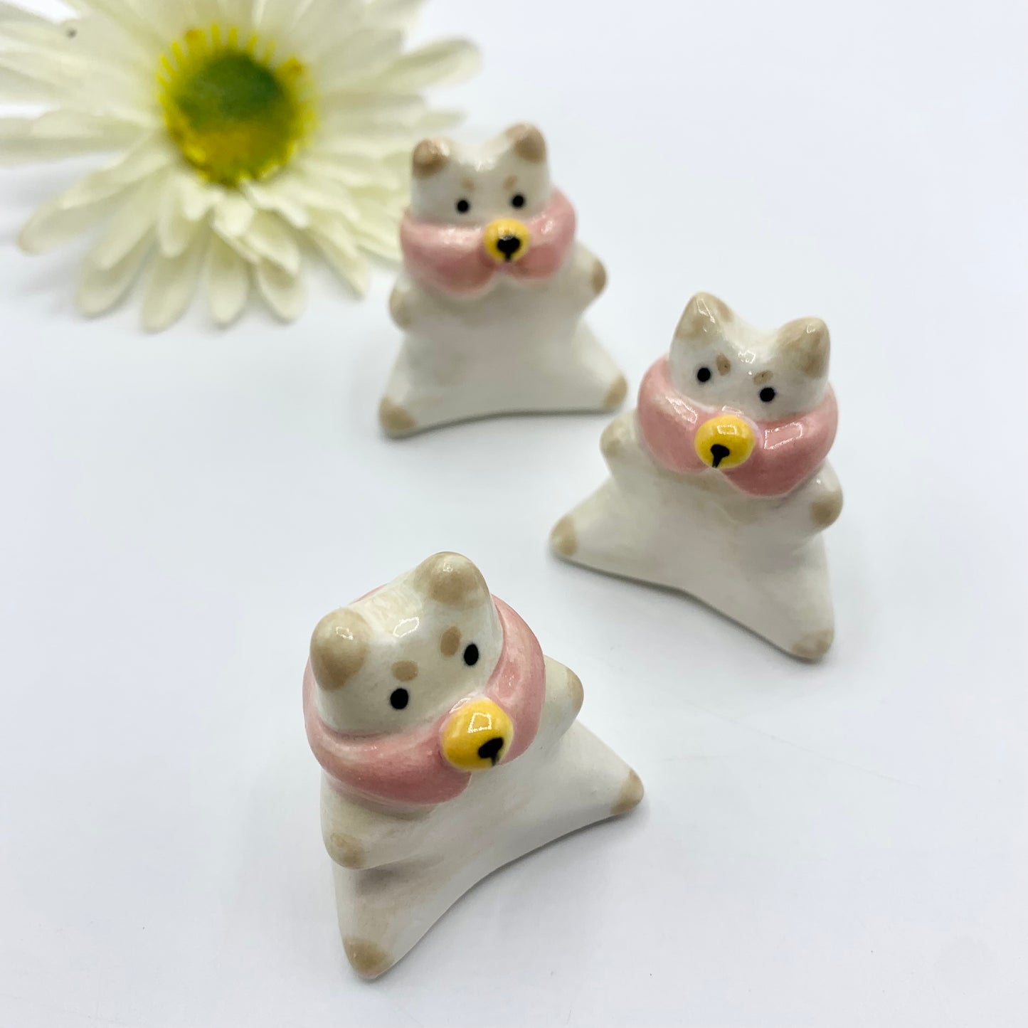 Mini Puppycat Ceramic Figurine