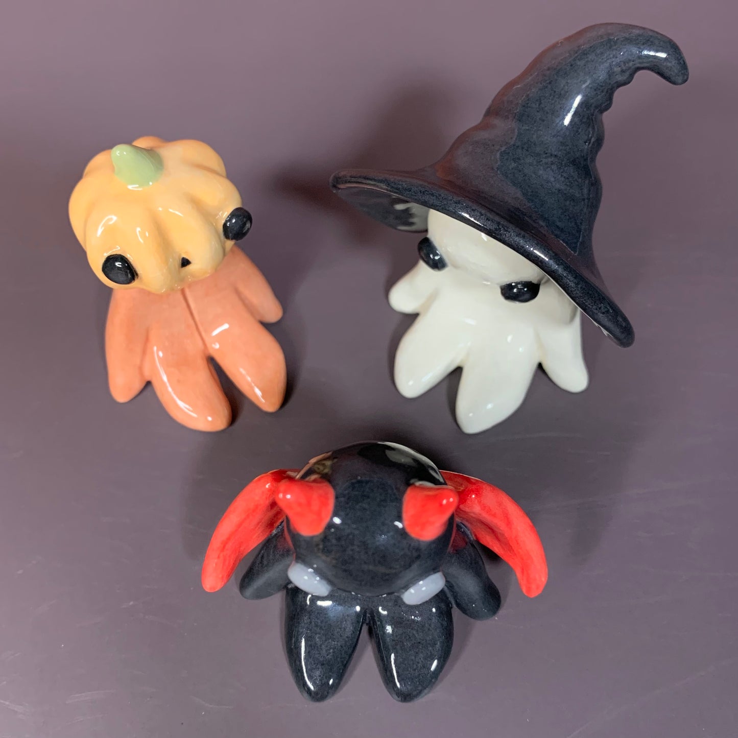 Spooky Cute Ceramic Figurines