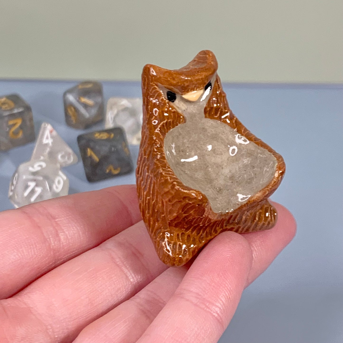 Owlbear Dnd Companion D20 Holder