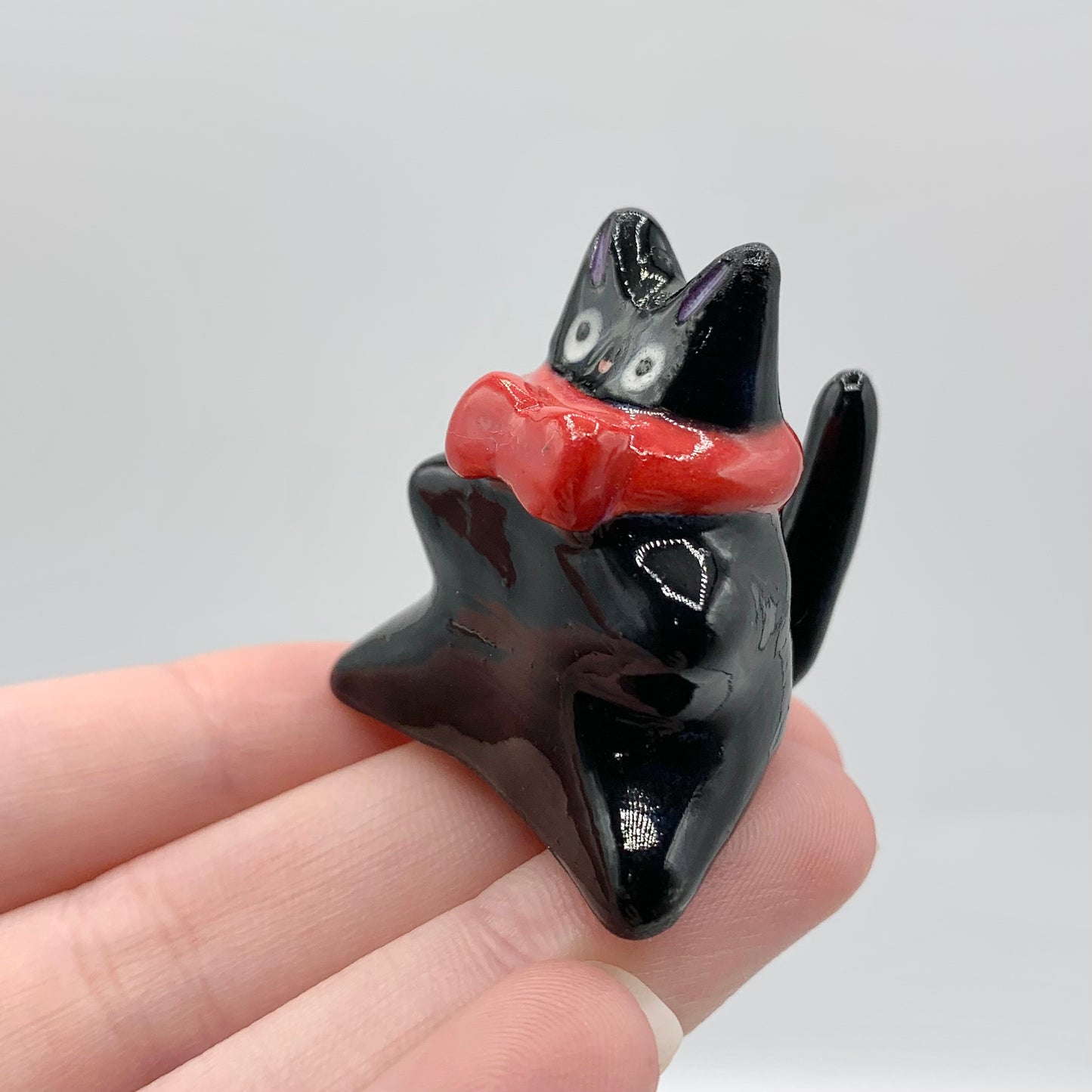 Mini Jiji from Kiki’s Delivery Service Ceramic Figurine