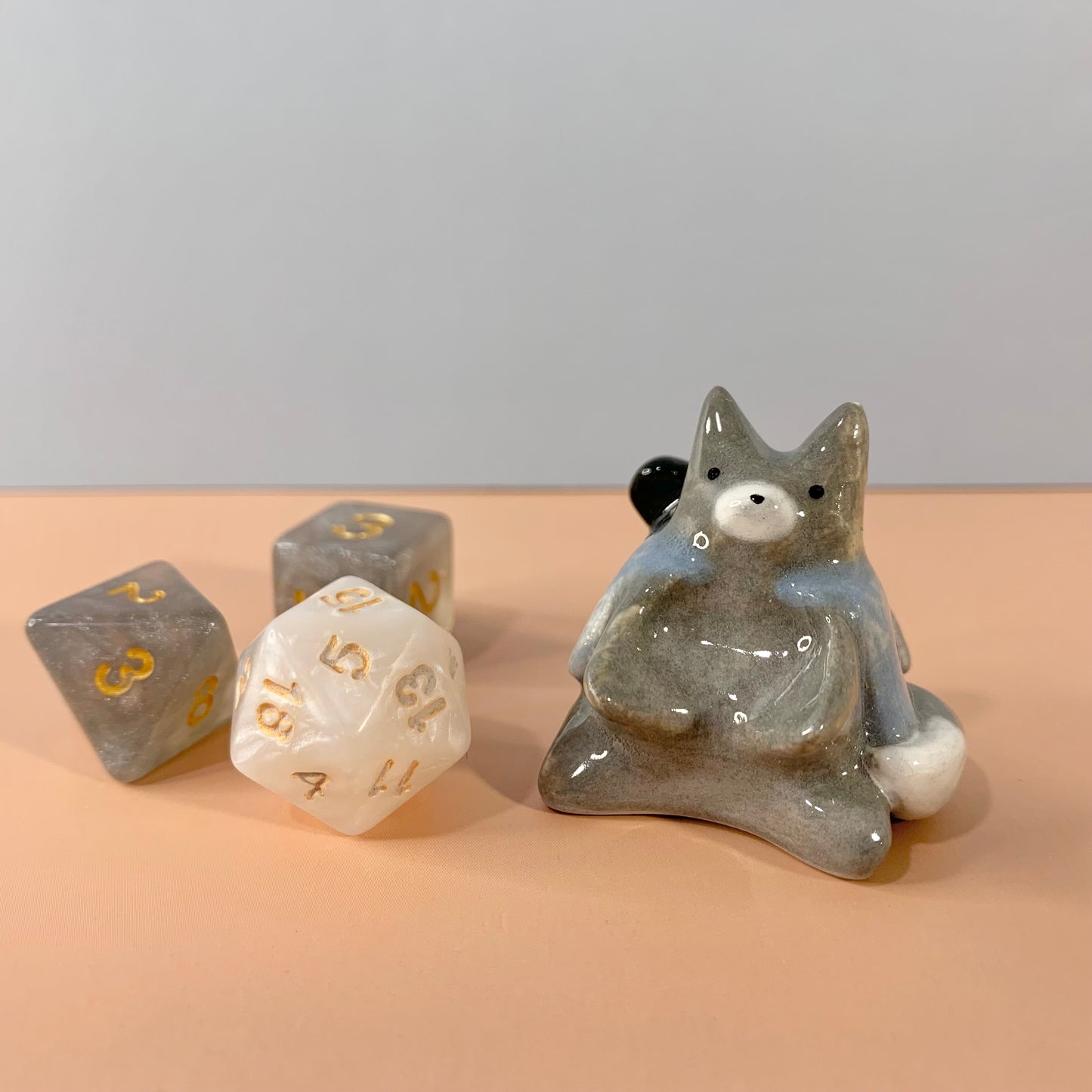 Wolf Dnd Rolling Companion D20 Dice Roller