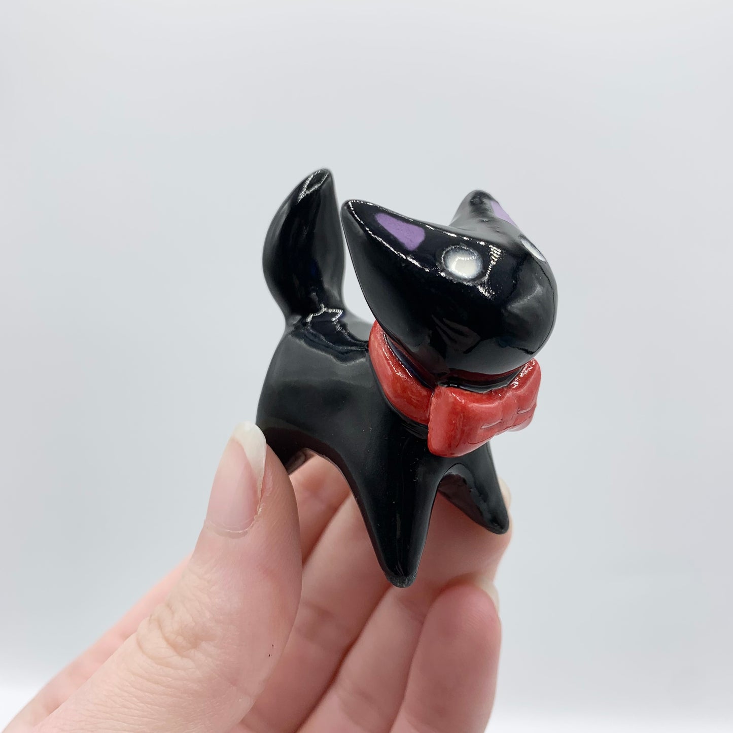 Jiji Ceramic Cat Figurine