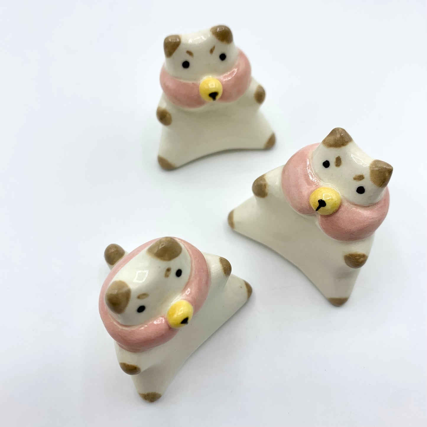 Mini Puppycat Ceramic Figurine