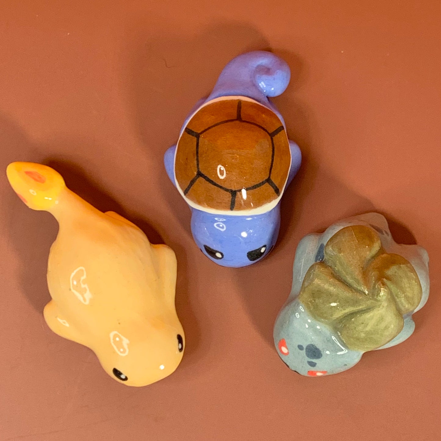 Pokémon Set of Three Ceramic Figurines