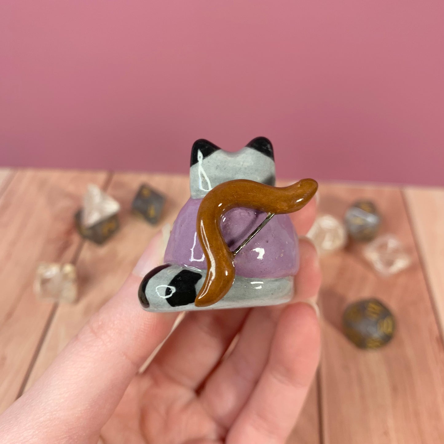 Raccoon Dnd Companion D20 Holder