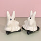 Bunny Ghost Cutie Ceramic Figurine