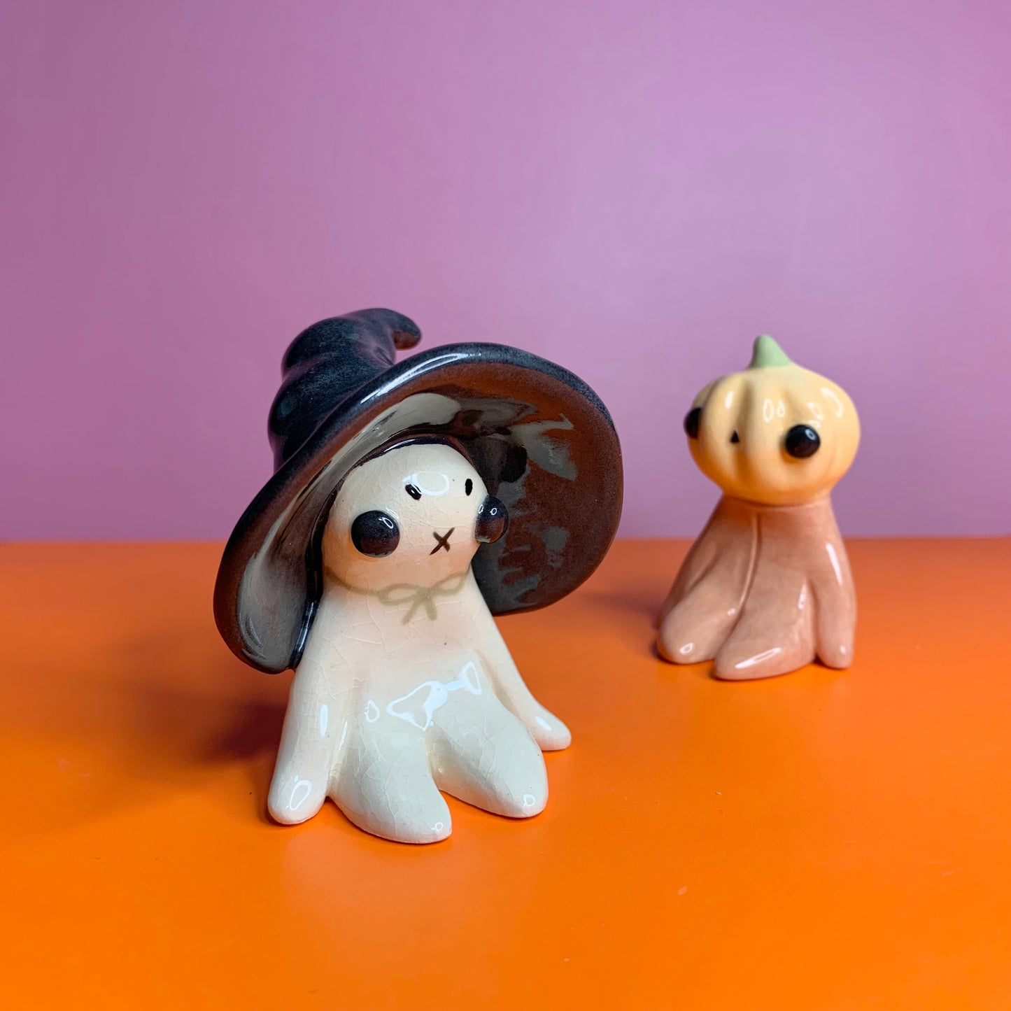 Spooky Cute Ceramic Figurines