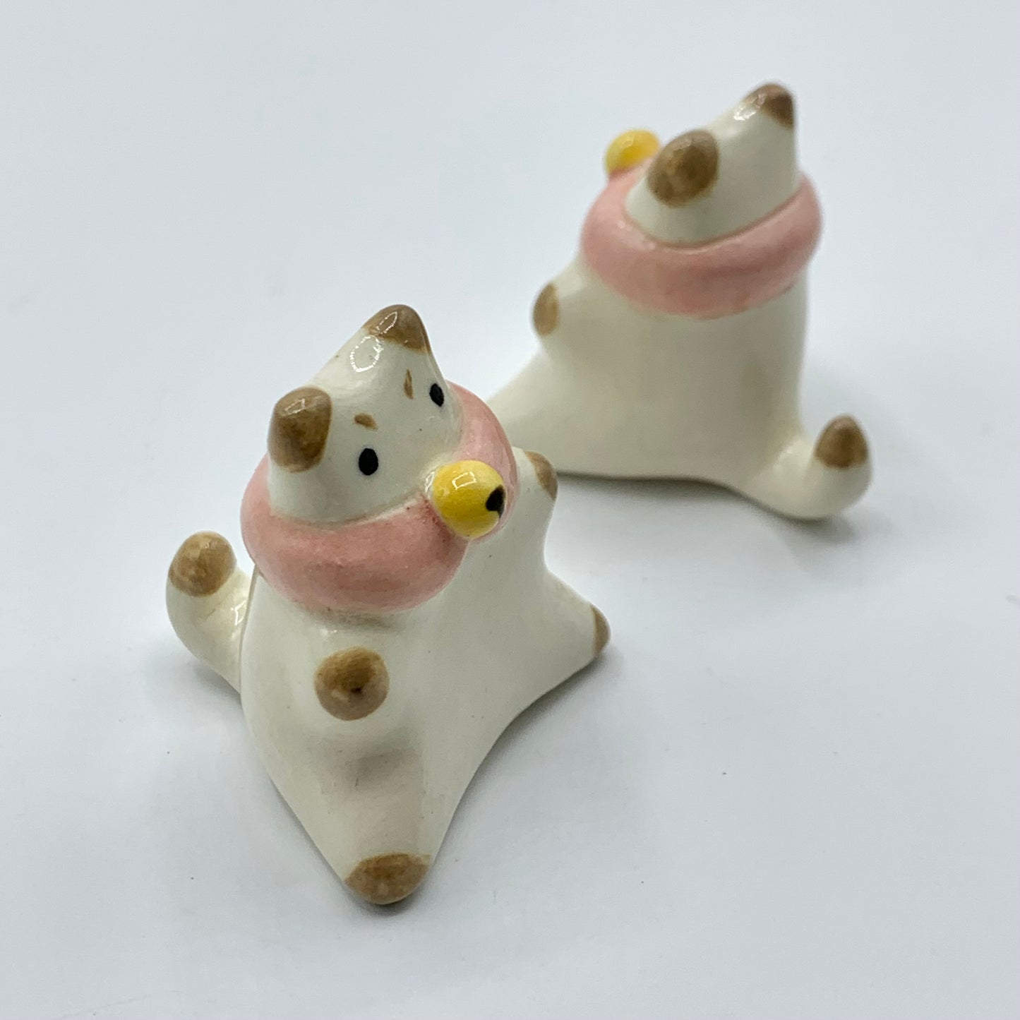 Mini Puppycat Ceramic Figurine