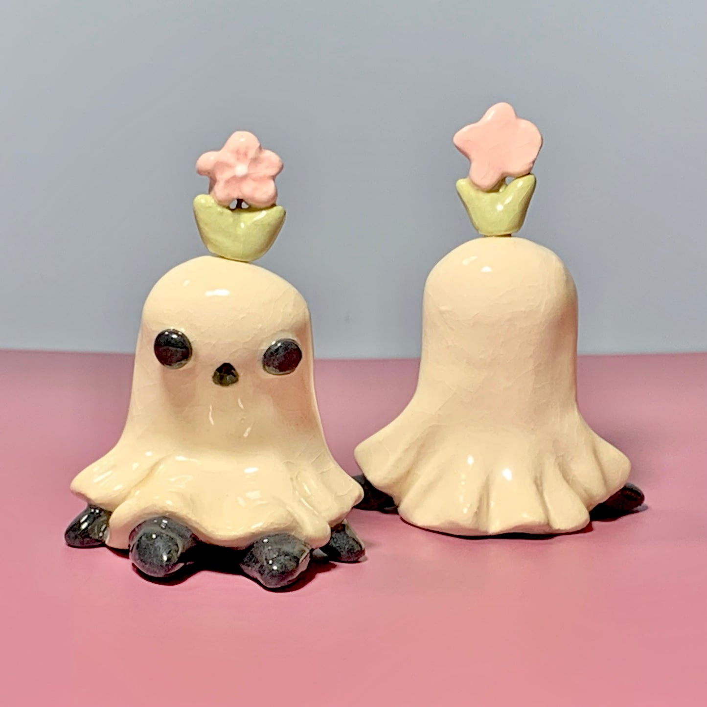 Ghost Ceramic Figurines