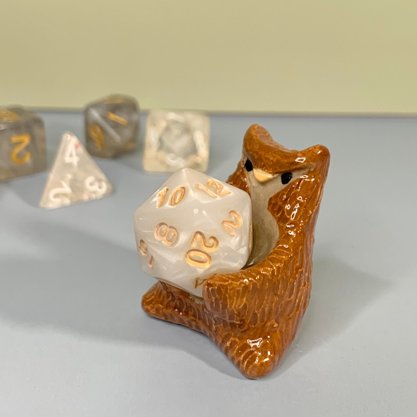 Owlbear Dnd Companion D20 Holder