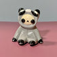 Cute Raccoon Costumed Ceramic Figurines