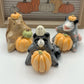 Pumpkin Cuties Ceramic Figurine