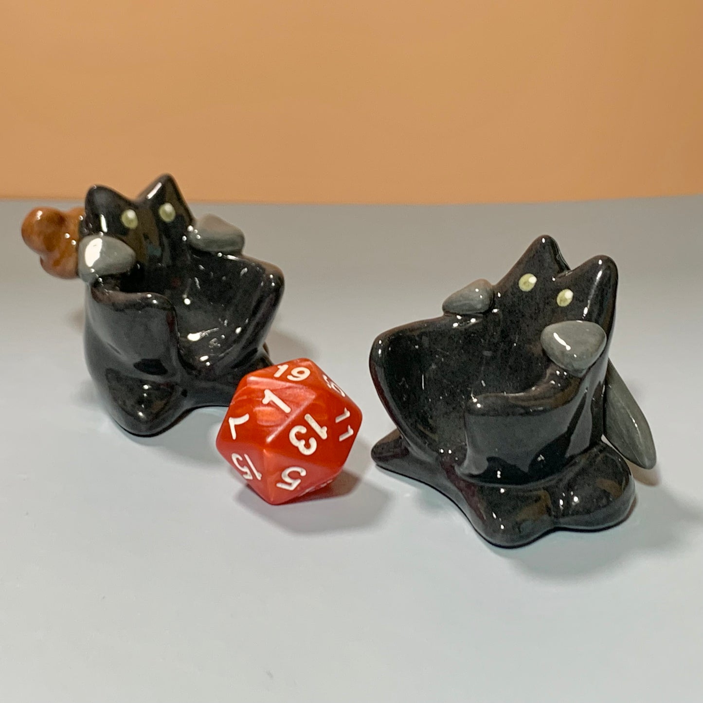 Fighter Cat Dnd Companion D20 Holder