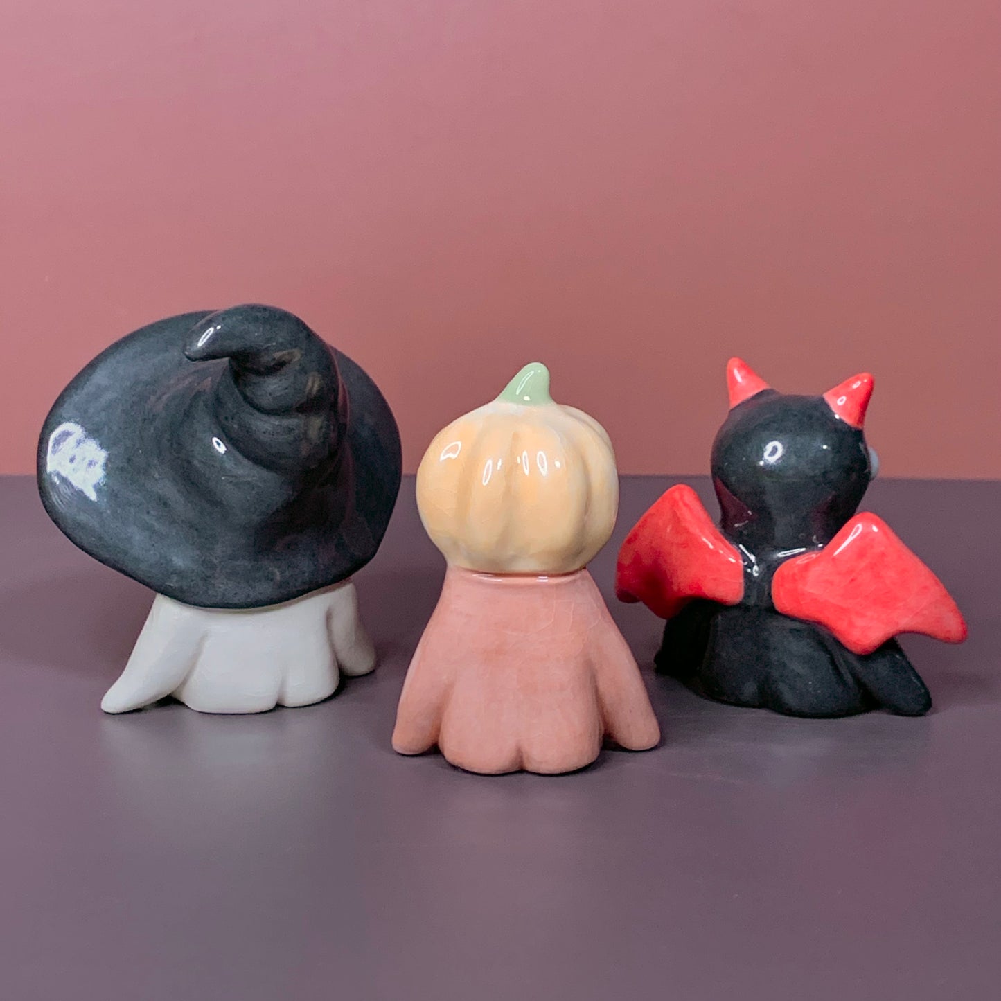 Spooky Cute Ceramic Figurines