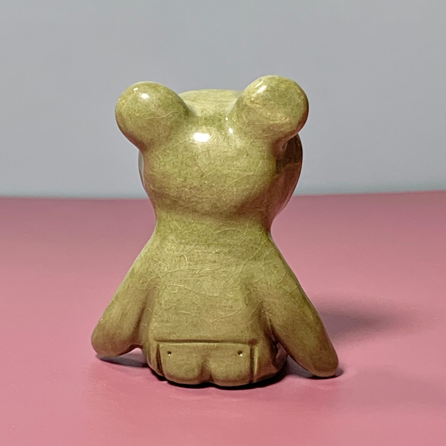 Cute Frog Costumed Ceramic Figurines