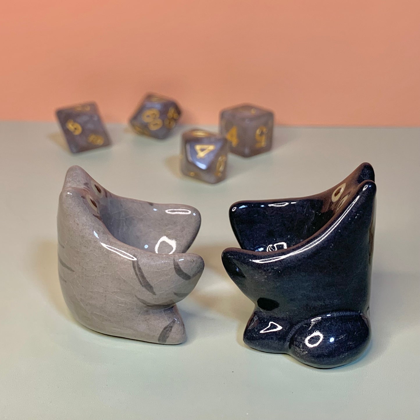 Cat Dnd Companion D20 Holder