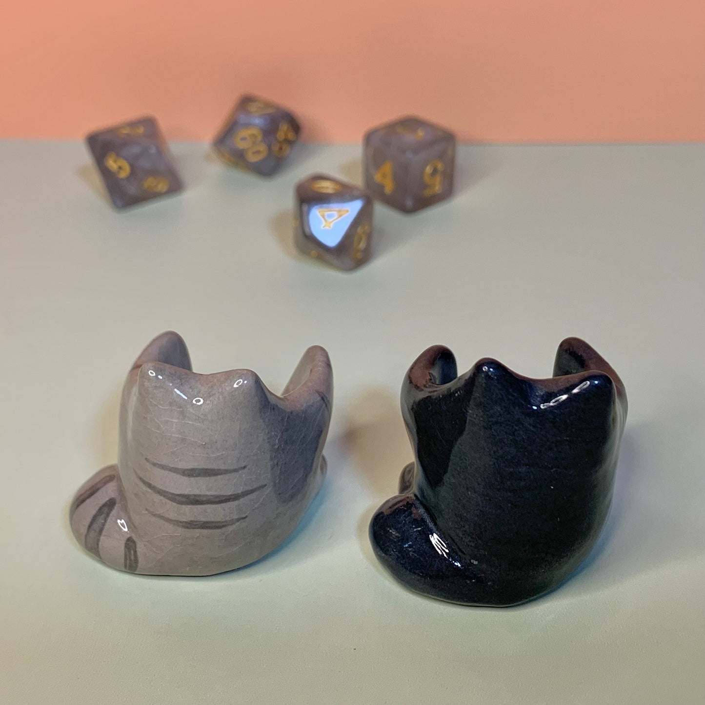 Cat Dnd Companion D20 Holder