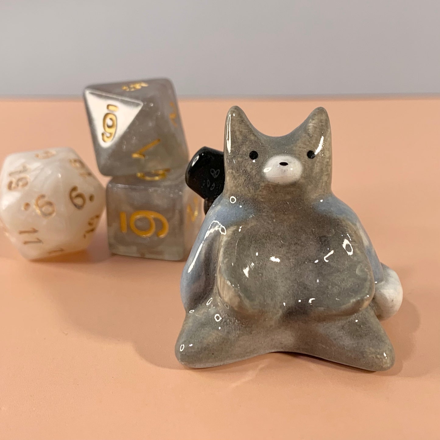 Wolf Dnd Rolling Companion D20 Dice Roller