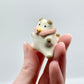 Mini Puppycat Ceramic Figurine