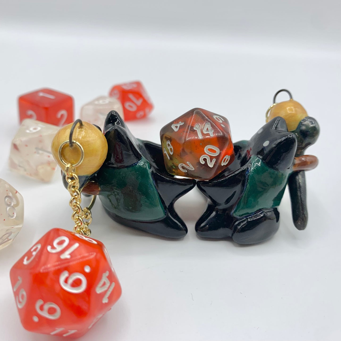 Black Kitty Dnd Companion D20 Dice Roller