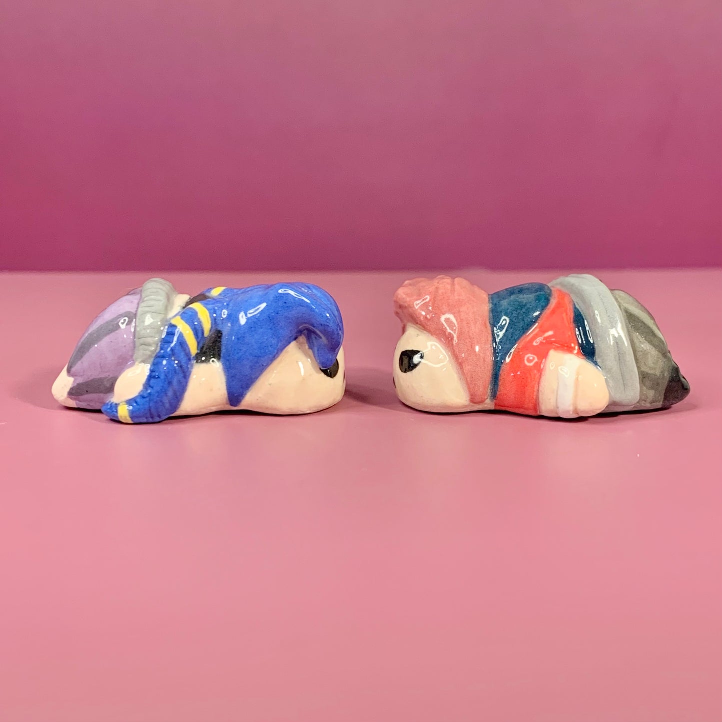 Jinx & Vi Set Arcane Inspired Ceramic Figurine