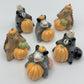 Pumpkin Cuties Ceramic Figurine