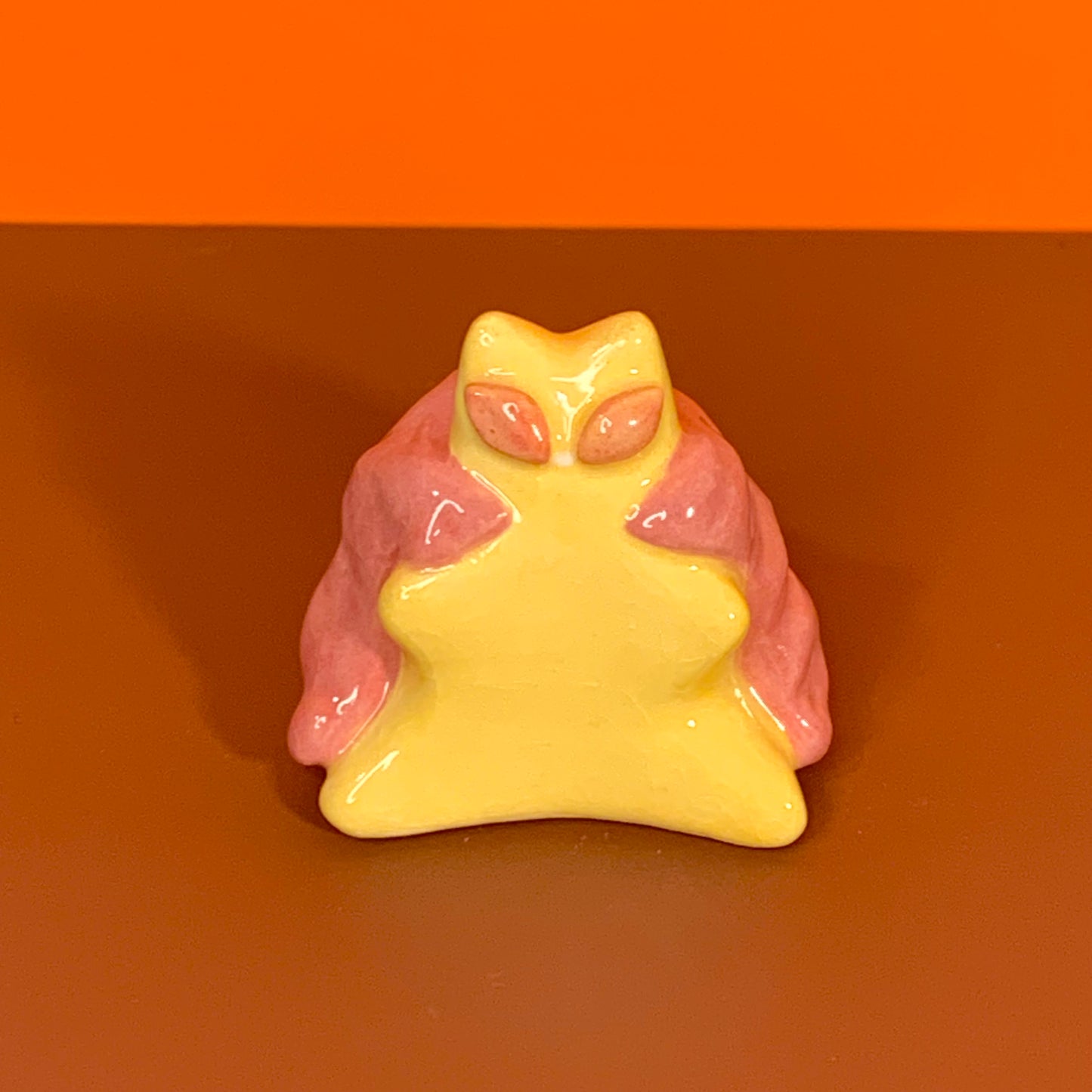 Doflamingo Kitty One Piece Inspired Ceramic Figurine