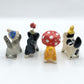 Custom Cat with Magnetic Hats Ceramic Figurine