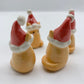 Santa Cat Ceramic Figurine